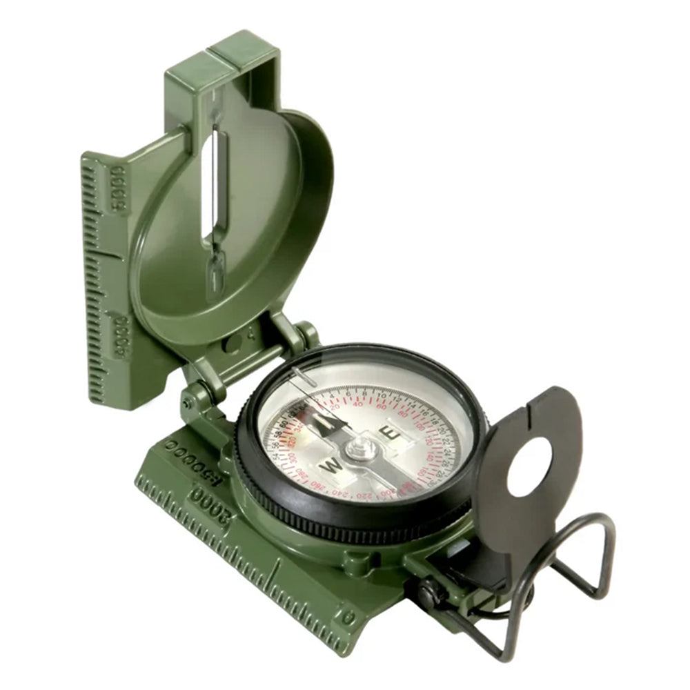 Tritium prism lens compass