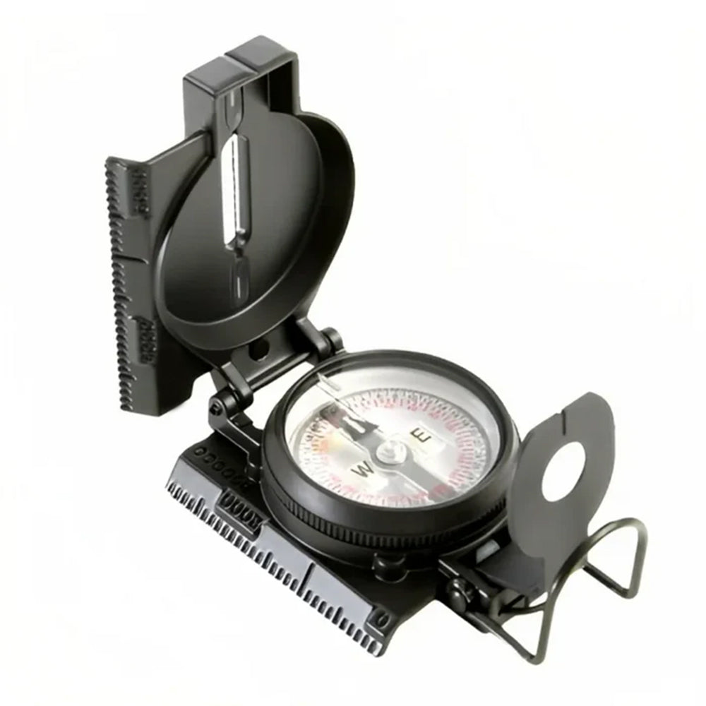 Tritium prism lens compass