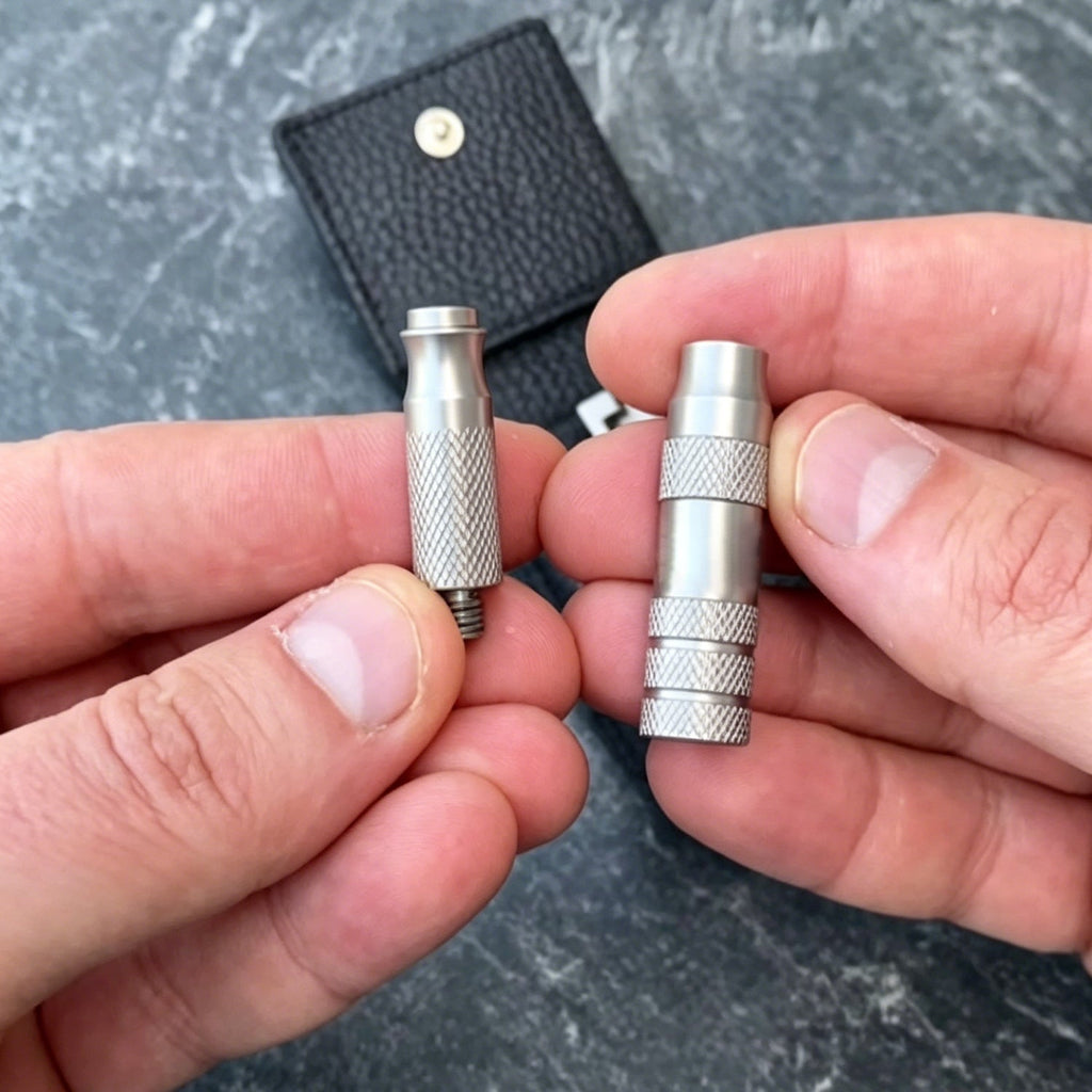 Stainless steel shaver set