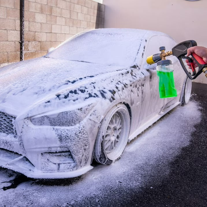 Foam Cannon – Adjustable, 34oz Bottle, Wide Coverage
