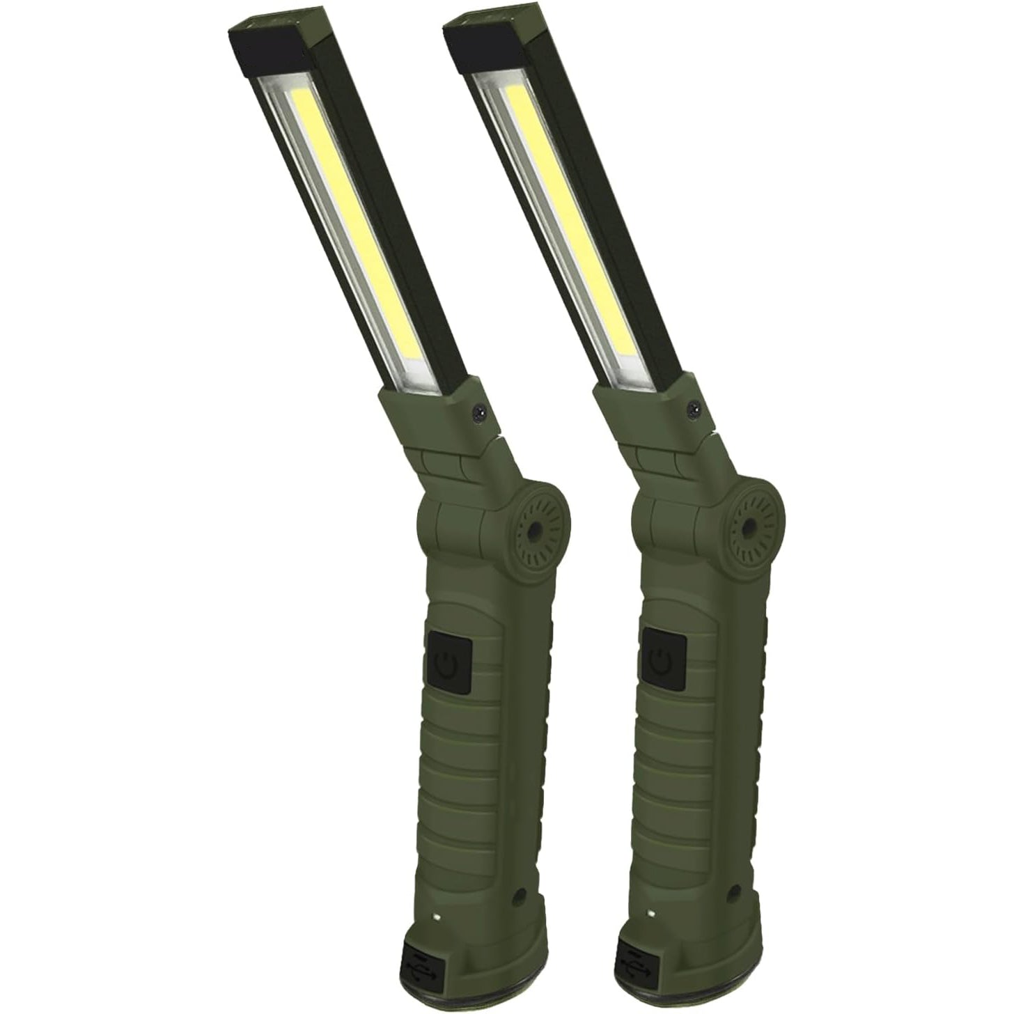 Portable Rechargeable Work Light with Magnetic Base & Hook