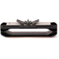 Handheld angle-guided portable knife sharpener