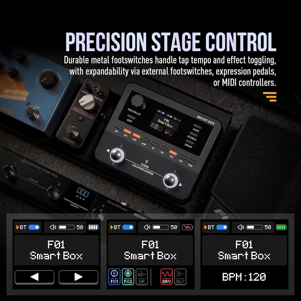 Multi-Effects Guitar Pedal