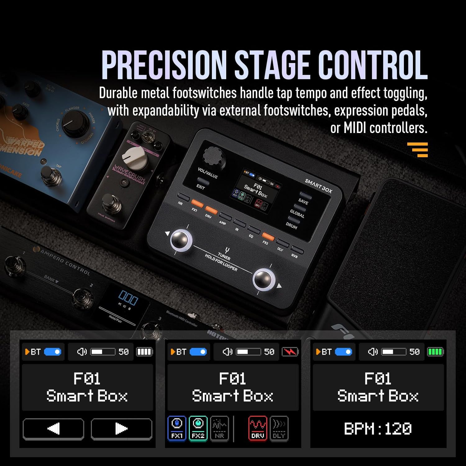 Multi-Effects Guitar Pedal