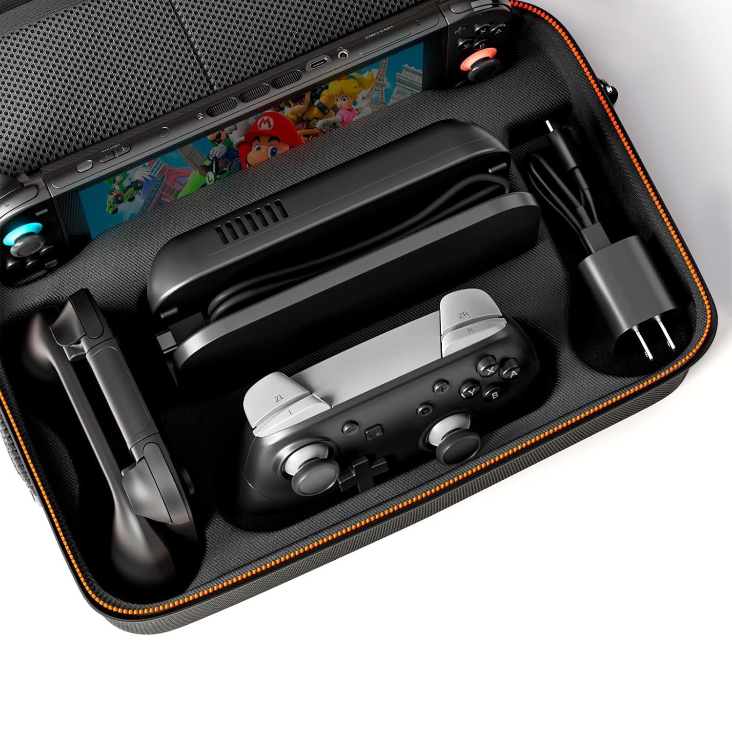 Travel Storage Case for Handheld Console – 20 Game Card Slots