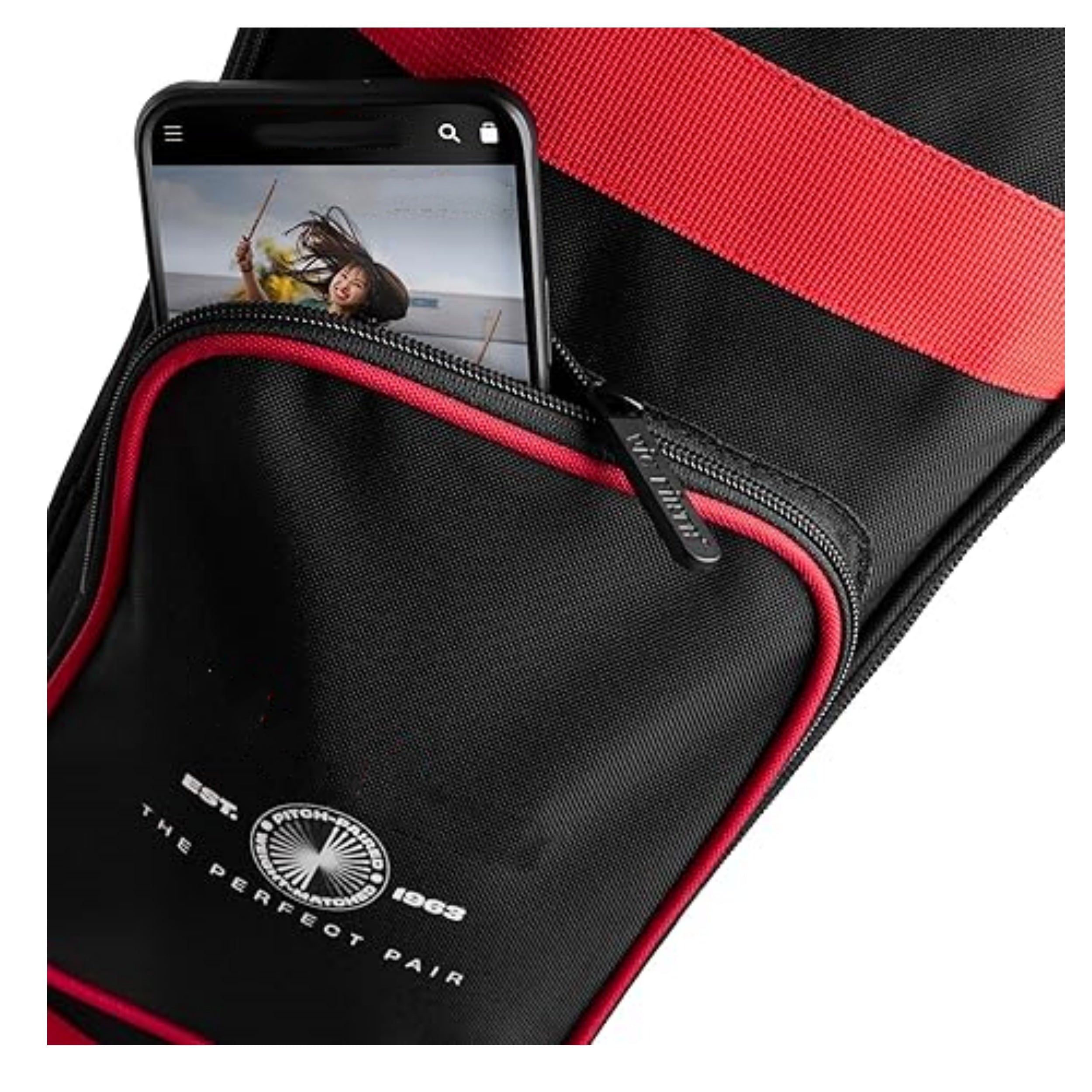 Drumstick Bag – Holds 8 Pairs, Padded Interior, Water-Resistant