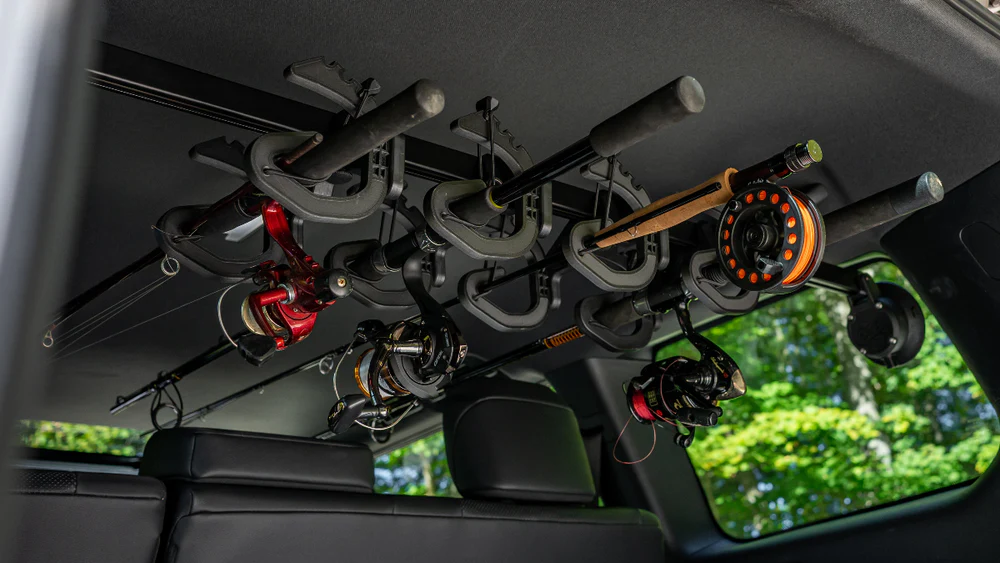 Ultimate In‑Vehicle Fishing Rod Holder – Rear‑Only Mount for SUVs, Wagons &amp; Vans