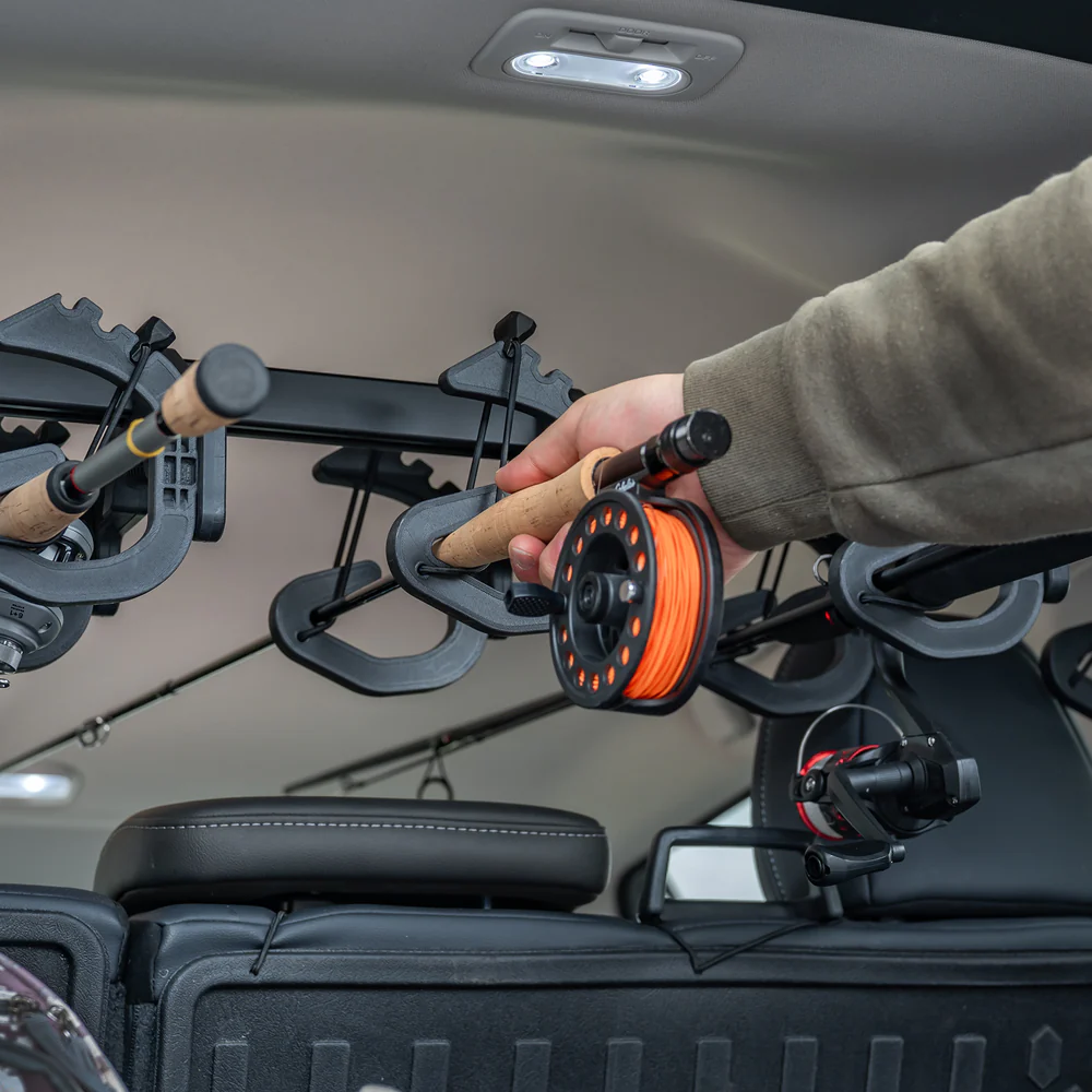 Ultimate In‑Vehicle Fishing Rod Holder – Rear‑Only Mount for SUVs, Wagons &amp; Vans