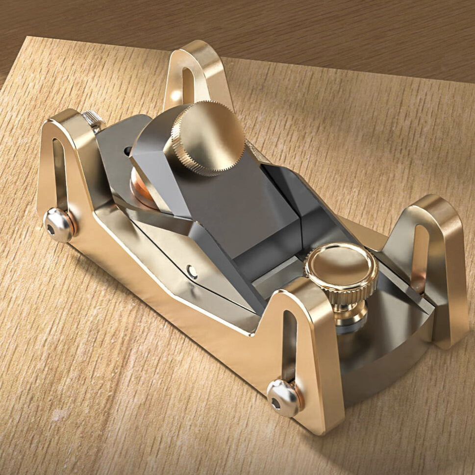 Mini Plane with Depth Skid – Precision Woodworking Tool for Small Projects