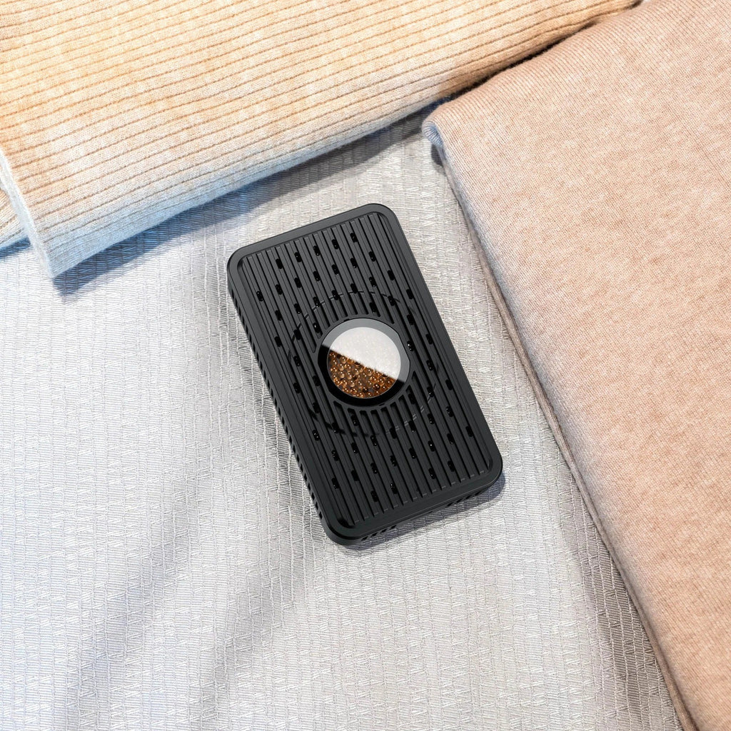 Aesthetically pleasing reusable camera dehumidifier