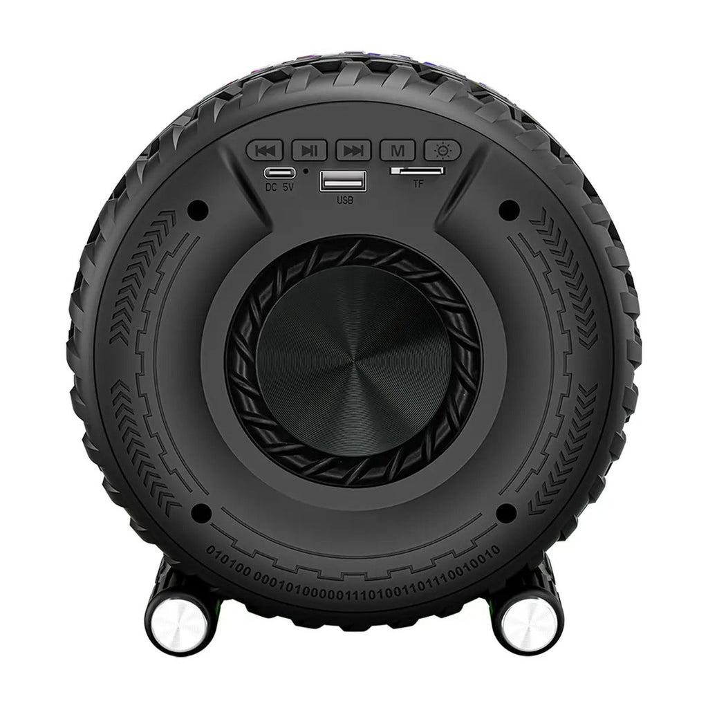 Classic Bluetooth speaker tire design