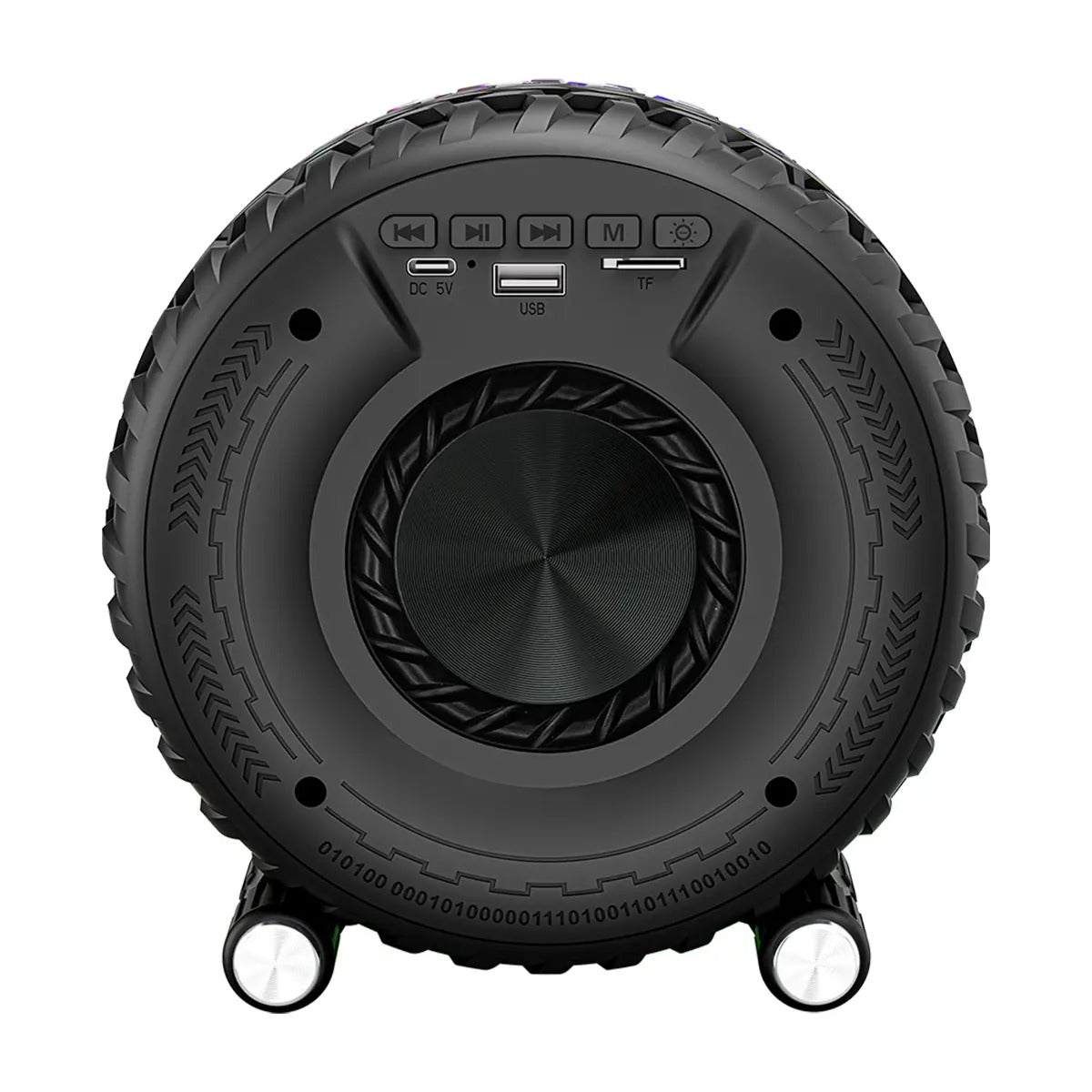 Classic Bluetooth speaker tire design