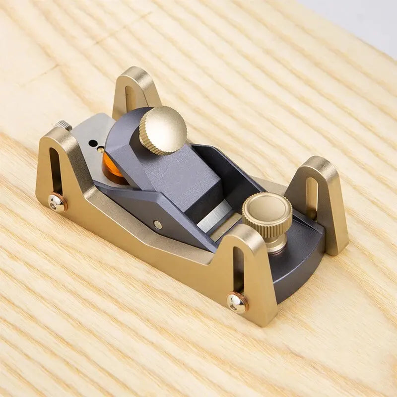 Mini Plane with Depth Skid – Precision Woodworking Tool for Small Projects